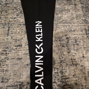 Calvin Klein Black Leggings Medium